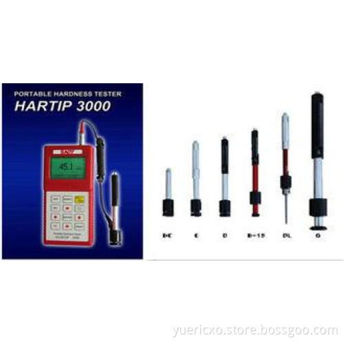 Portable Hardness Tester Hartip 3000 HRC / HRB Hardness Sca